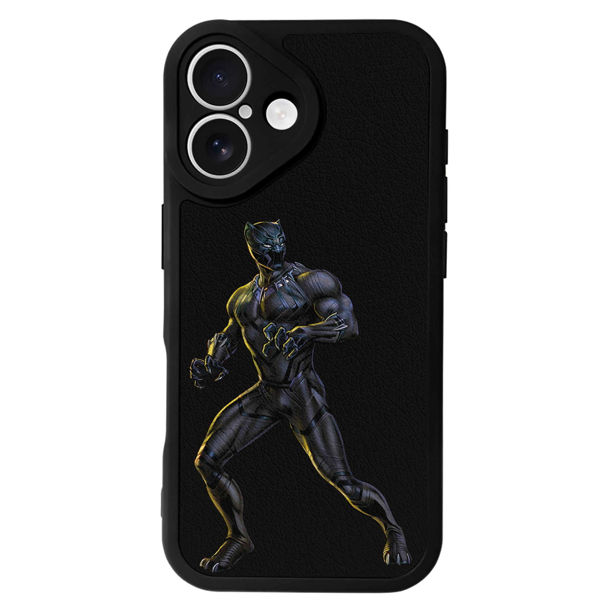 （画像用） アベンジャーズ The Avengers 【iPhone 16シリーズ対応】シリコンスマホケース（レザー調） 材質：シリコン
